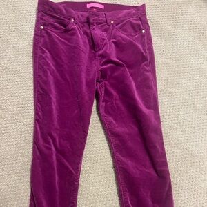 Lilly Pulitzer Purple Ankle Pants
